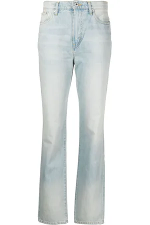 Kenzo Jeans dritti a vita alta Japanese