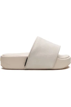 Y-3 Sandali slides con suola rialzata