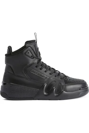 Giuseppe Zanotti Sneakers alte Talon in pelle