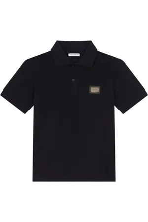 Dolce & Gabbana Polo con placca logo