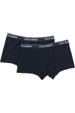 Dolce & Gabbana Set di 2 boxer con banda logo