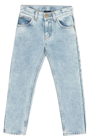 VERSACE Jeans dritti a vita media