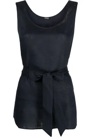 Kiton Top smanicato girocollo
