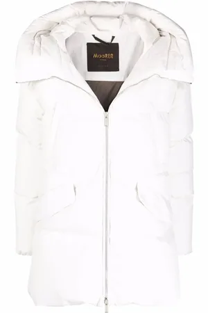 MOORER Piumino con cappuccio Calliope