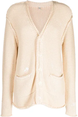 R13 Cardigan con scollo a V