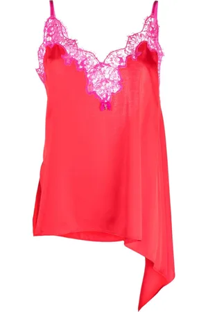 Dsquared2 Top asimmetrico con inserti