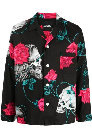 YOHJI YAMAMOTO Camicia Wildside con stampa