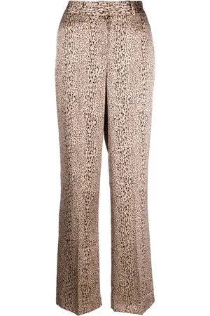 Twin-Set Pantaloni a gamba ampia con stampa