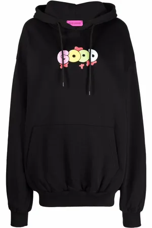 Ireneisgood Felpa oversize con stampa