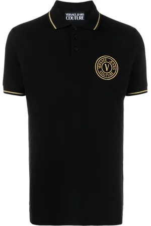 VERSACE Polo con ricamo