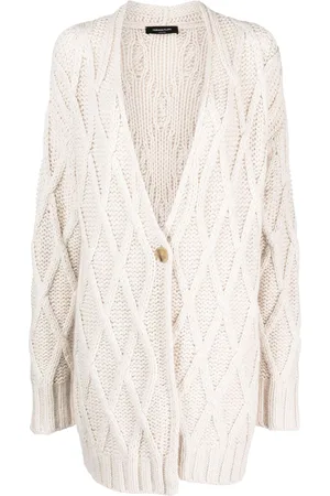 Fabiana Filippi Cardigan lungo Aran