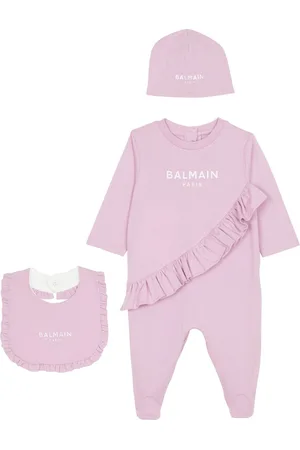 Balmain Set neonato con stampa