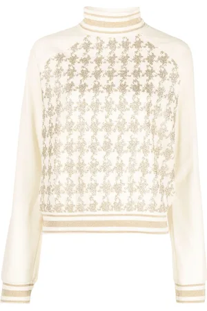 Balmain Felpa con dettaglio glitter