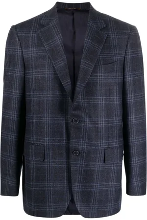 CANALI Blazer monopetto a quadri