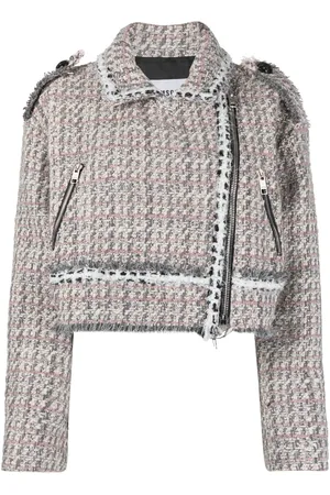 Msgm Giacca biker crop