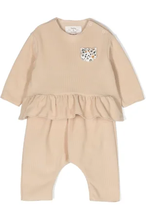 TEDDY & MINOU Set pantaloni con ruches