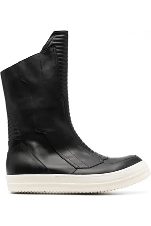 Rick Owens Stivali con punta tonda