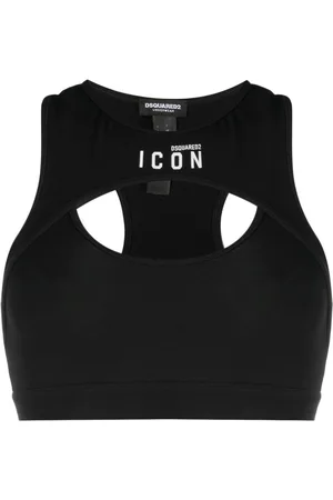 Dsquared2 Reggiseno sportivo con dettaglio cut-out