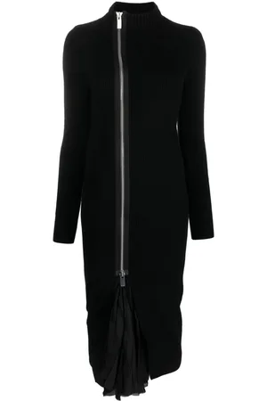 SACAI Abito midi con zip