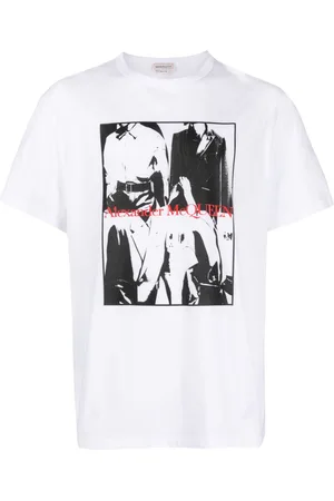 Alexander McQueen T-shirt con stampa fotografica