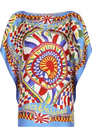 Dolce & Gabbana Blusa con stampa astratta