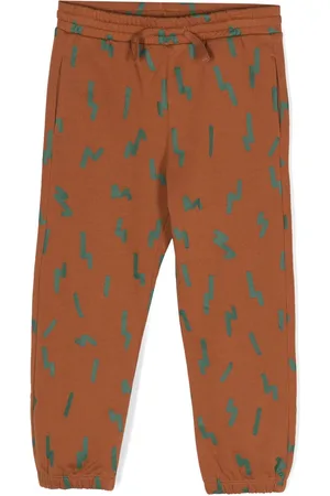 Stella McCartney Pantaloni sportivi con stampa grafica