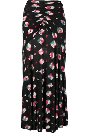 ULLA JOHNSON Gonna lunga Nadira Nocturne con stampa