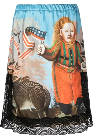 Charles Jeffrey Loverboy Minigonna con stampa x John Byrne