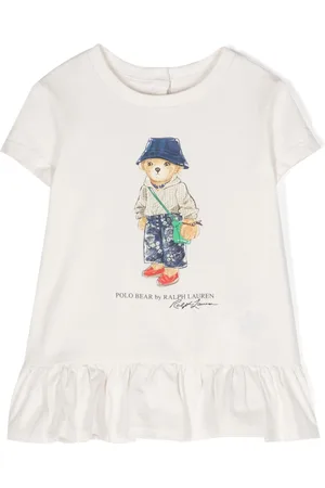 Ralph Lauren T-shirt con stampa Polo Bear