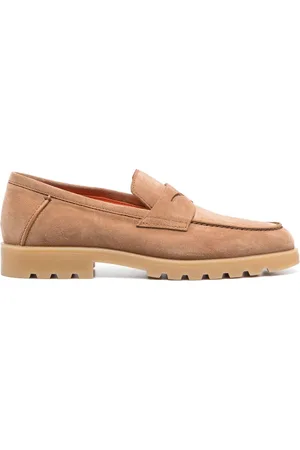 santoni Mocassini con punta smussata