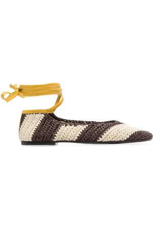 La DoubleJ Ballerine Veneziana a righe