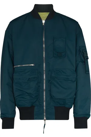 Helmut Lang Bomber con zip
