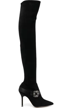 Manolo Blahnik Stivali al ginocchio