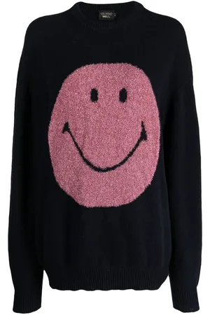 JOSHUA SANDERS Maglione con motivo smiley