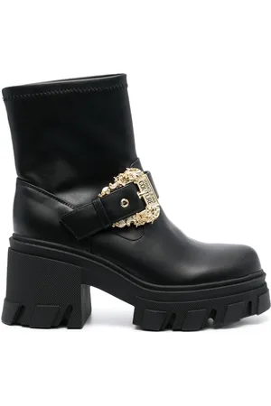 VERSACE Stivali con fibbia decorativa 75mm