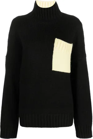 J.W.Anderson Maglione a collo alto con ricamo