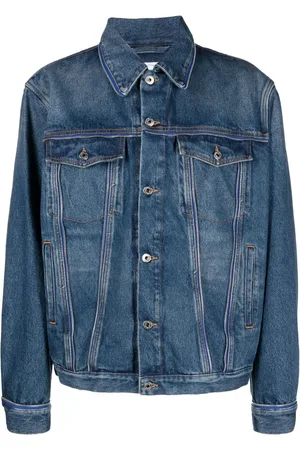 OFF-WHITE Giacca denim con zip