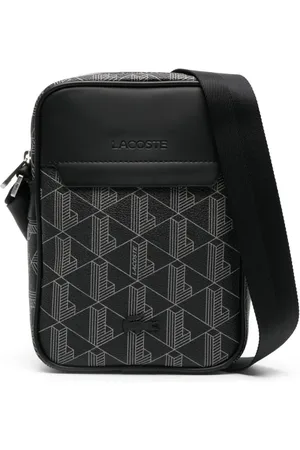 Lacoste Borsa messenger The Blend con monogramma