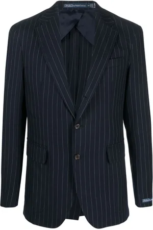 Ralph Lauren Blazer monopetto gessato