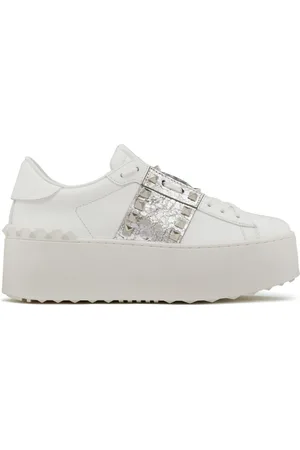 VALENTINO GARAVANI Sneakers Rockstud Untitled con suola alta