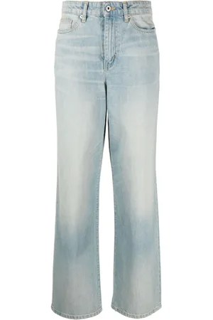 Kenzo Jeans svasati con applicazione logo