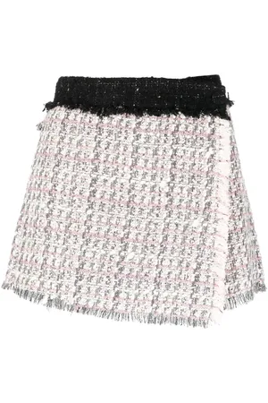 Msgm Shorts effetto gonna a portafoglio