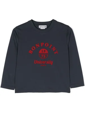 BONPOINT T-shirt a maniche lunghe con stampa