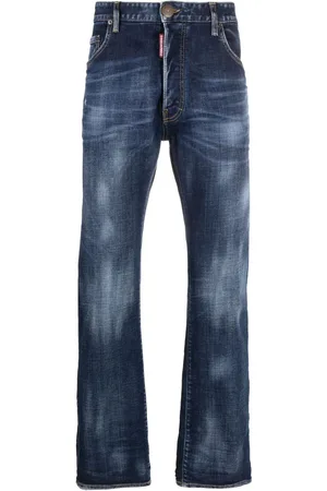 Dsquared2 Jeans dritti a vita bassa