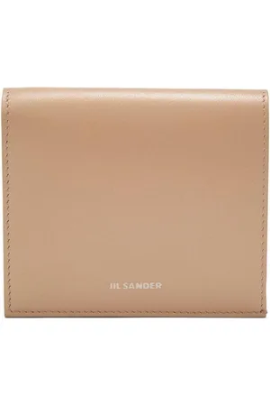 Jil Sander Portafoglio tri-fold in pelle