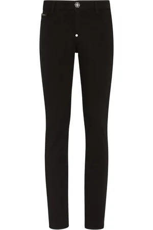 Philipp Plein Jeans skinny con applicazione logo