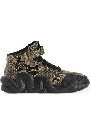 Giuseppe Zanotti Sneakers Cobras con effetto pelle di serpente
