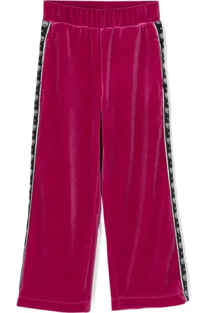 Chiara Ferragni Pantaloni in velluto con motivo Eyelike