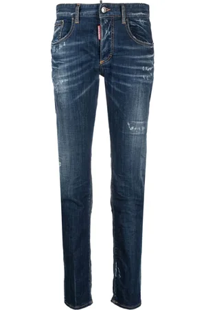 Dsquared2 Jeans skinny 24/7 con effetto vissuto