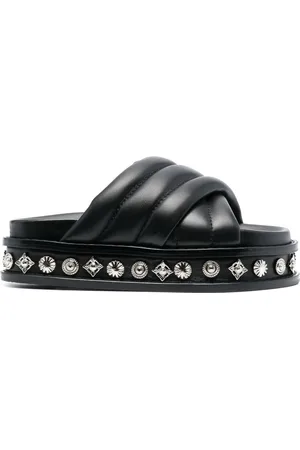TOGA PULLA Sandali slides con borchie 50mm